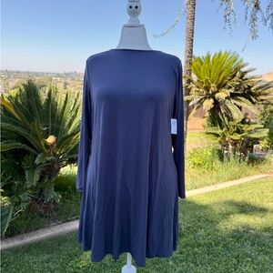 Old Navy Scoop-Back Long Sleeve Dress